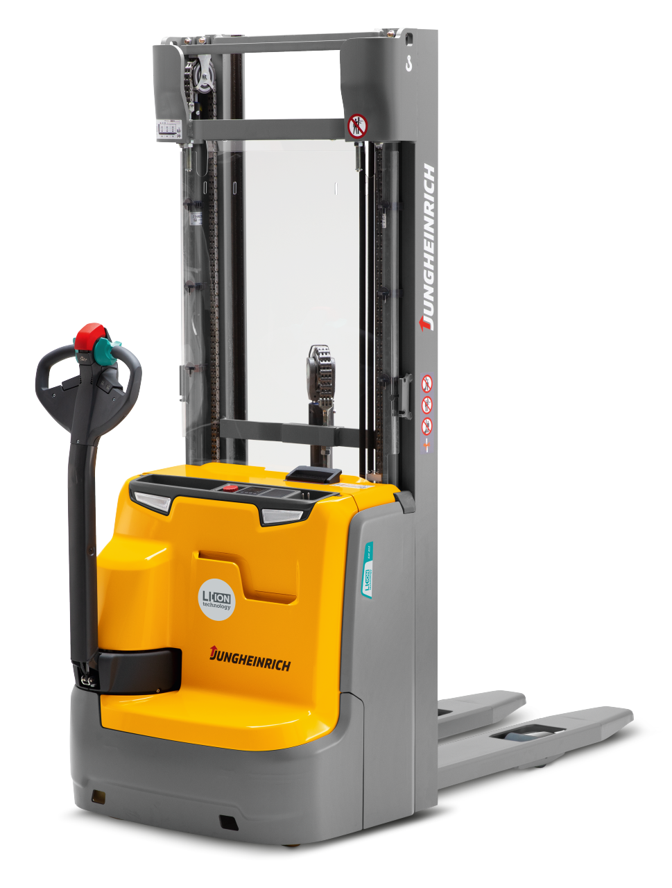 electric pedestrian stacker